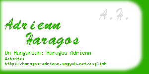 adrienn haragos business card